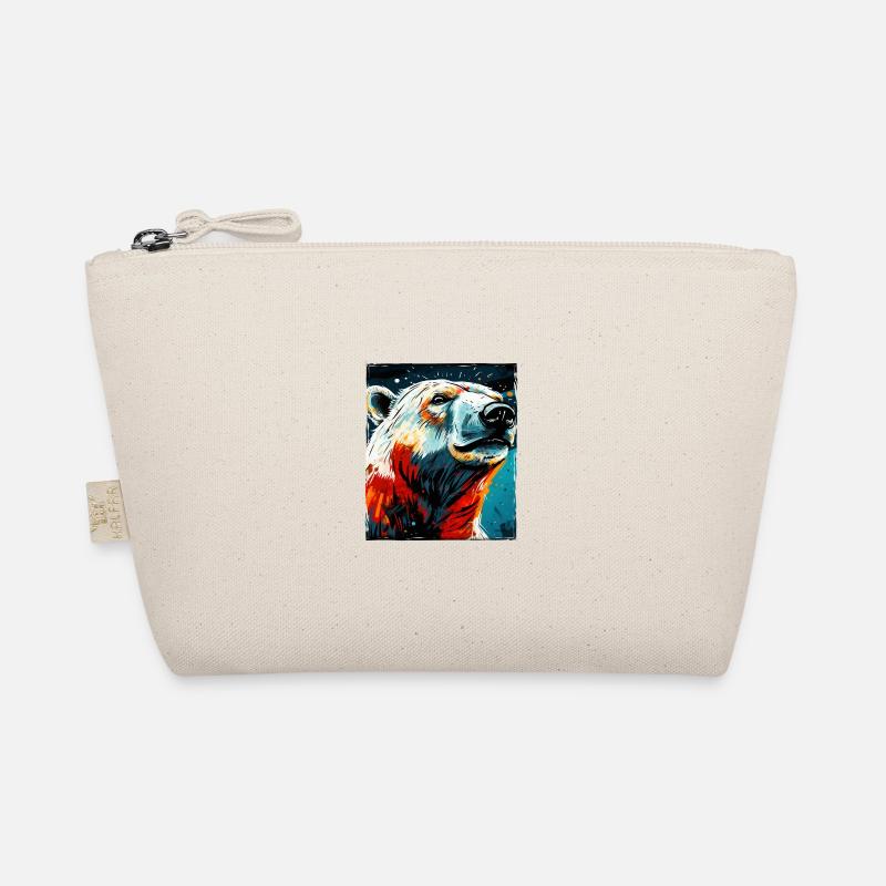 Portrait d’ours polaire Ours polaire Trousse biologique