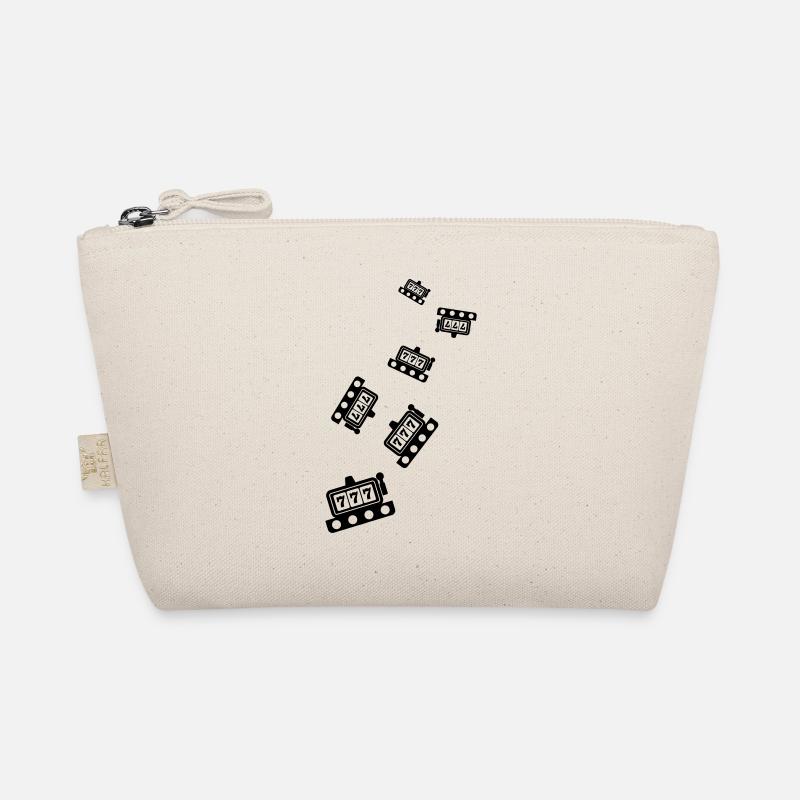 One-armed bandit silhouette icon Organic Pouch