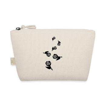 Rose icon Symbol - Organic Pouch - nature - Front