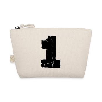 1 number jersey - Organic Pouch - nature - Front