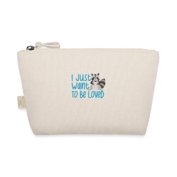Aimer les ratons laveurs, dicton ironique, mignon - Trousse biologique - nature - Devant