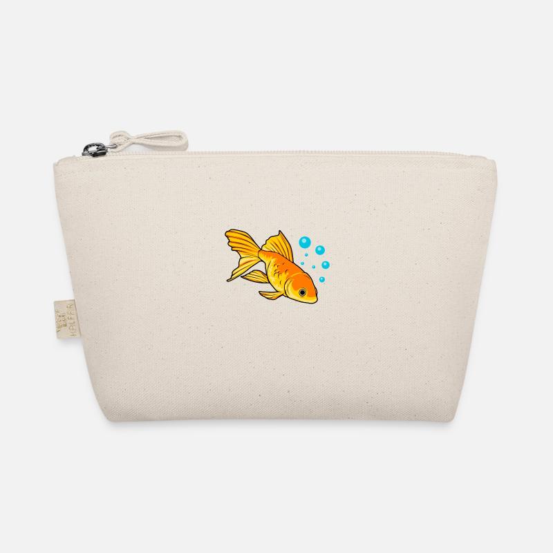 Goldfish Aquaristics Hobby Cute Fish Organic Pouch