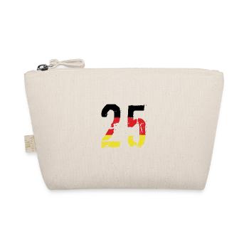 25 Number Germany Jersey - Organic Pouch - nature - Front
