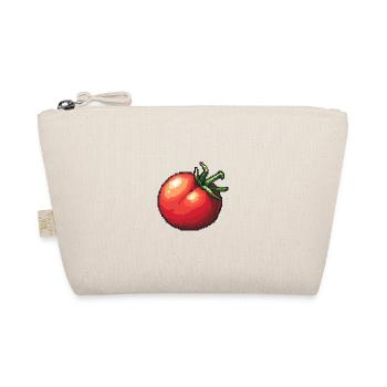 Tomate Pixel Gamer - Bio-Täschchen - Natur - Vorne