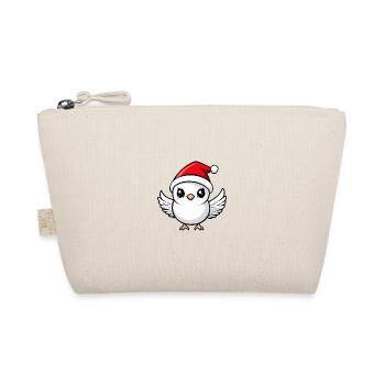 Dove Bird Christmas Christmas - Organic Pouch - nature - Front
