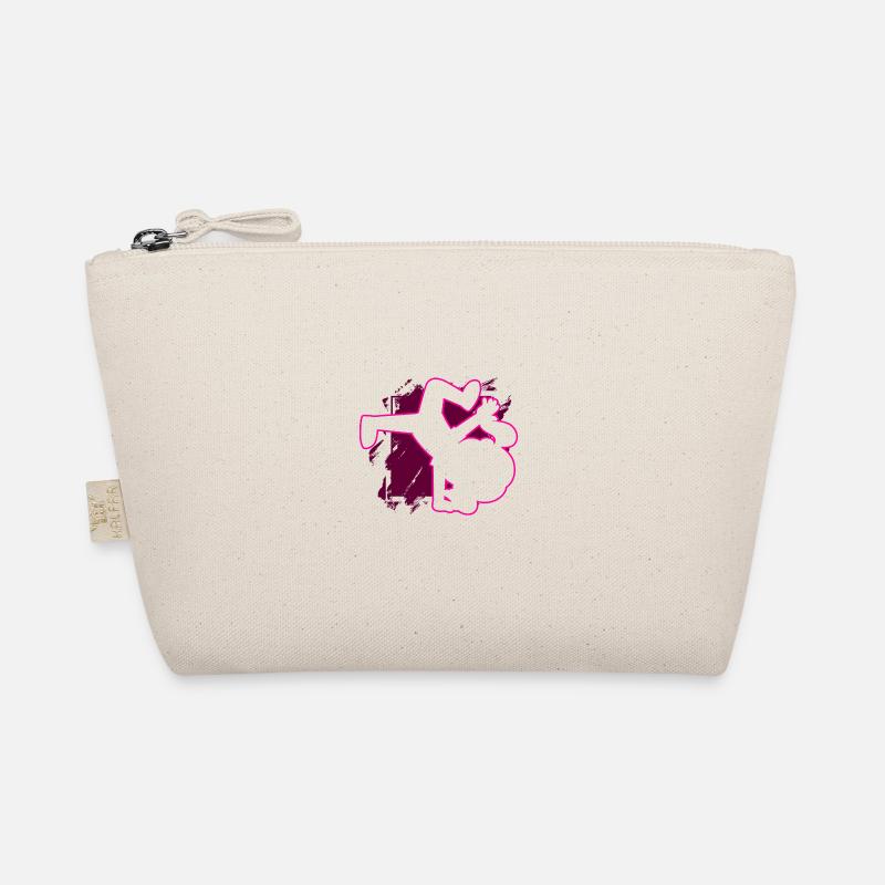 Breakdance Girl Breakdancing Dancer Organic Pouch