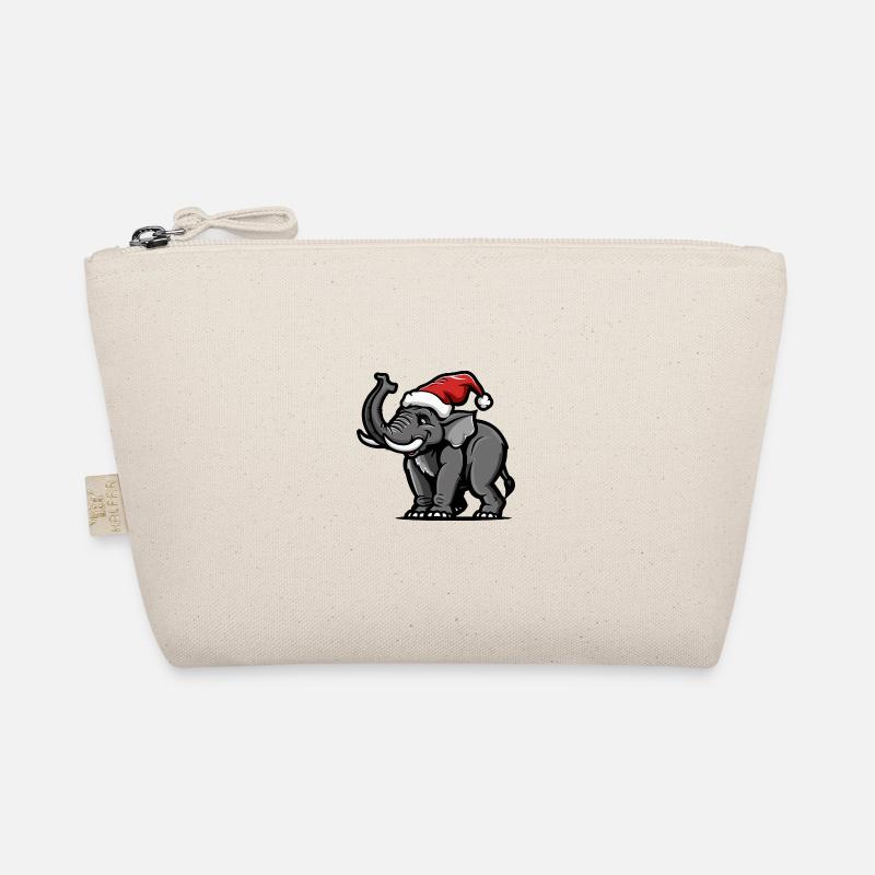 Éléphant Mammouth Noël Trousse biologique