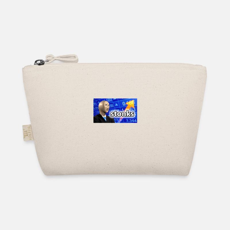 Stonks | Gift Meme Funny Friends Gift Idea Organic Pouch