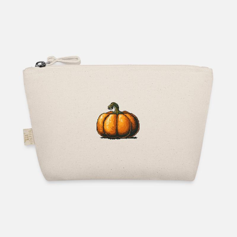 Pumpkin Pixel Gamer Organic Pouch