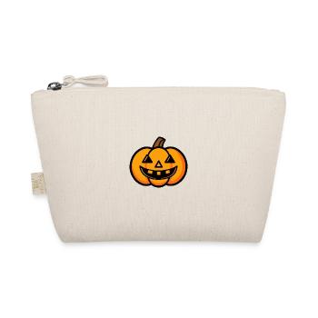 Pumpkin Halloween - Organic Pouch - nature - Front