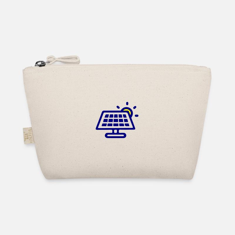 Solar Energie Panele - Bio-Täschchen - Natur