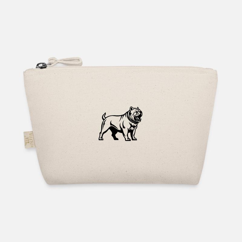 Bulldog Dog Organic Pouch