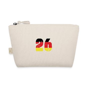 26 Number Jersey Germany - Organic Pouch - nature - Front