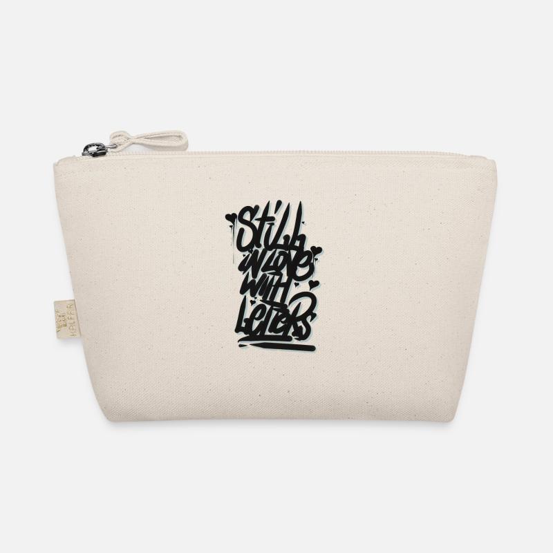 STILL IN LOVE WITH LETTERS - Bio-Täschchen - Natur
