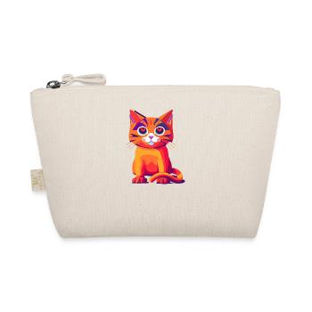 Katze - Bio-Täschchen - Natur - Vorne