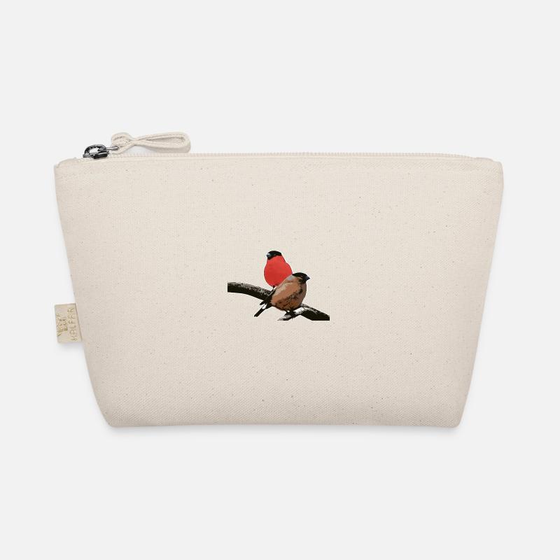 Dompfaffpaar Bio-Täschchen