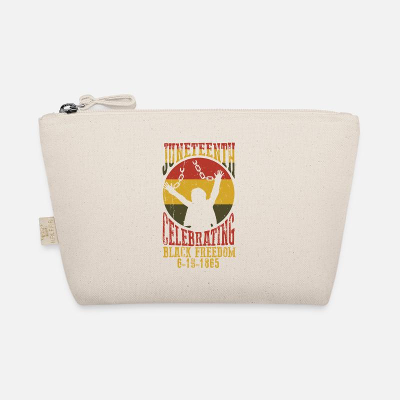 Juneteenth Black History Day Pride Geschenk Bio-Täschchen
