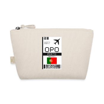 Carte d’embarquement à Porto, Portugal - Billet d’aéroport OPO - Trousse biologique - nature - Devant