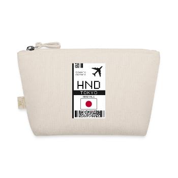 Carte d’embarquement à Tokyo, Japon - Billet d’aéroport HND - Trousse biologique - nature - Devant