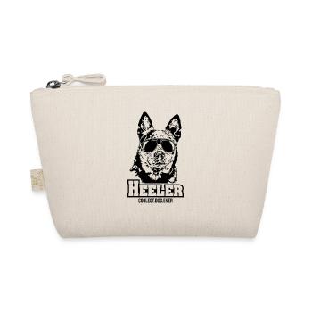 HEELER coolest dog ever Dog saying dogs - Organic Pouch - nature - Front