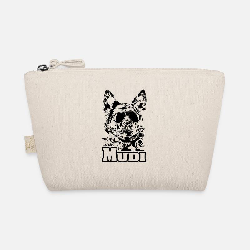 MUDI cool sunglasses dogs dog Organic Pouch