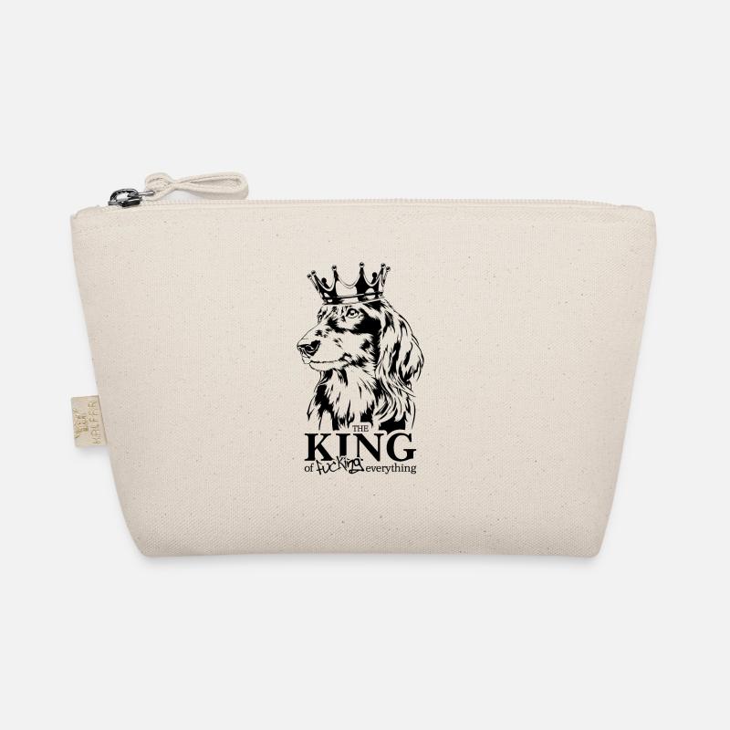 Teckel à poil long Roi de tout Chiens Disant Trousse biologique