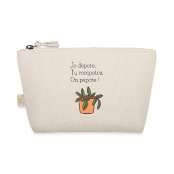 Je dépote, tu rempotes, on papote ! - Trousse biologique - nature - Devant