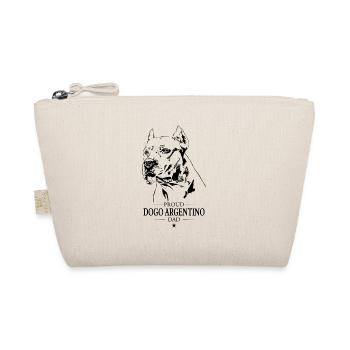 Dogo Argentino Dad Dog Dog Wilsigns - Organic Pouch - nature - Front