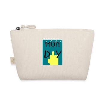 C'est ma chemise je déteste le lundi - Trousse biologique - nature - Devant