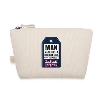 Manchester Boarding Pass - Airport Ticket MAN - Organic Pouch - nature - Front