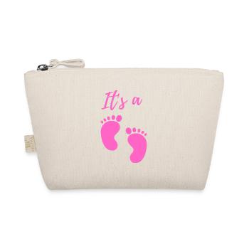 Annonce de bébé - Filles - Grossesse - Trousse biologique - nature - Devant