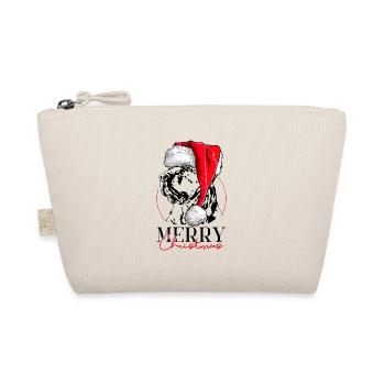 Santa TOSA INU Joyeux Noël Chiens Wilsigns - Trousse biologique - nature - Devant