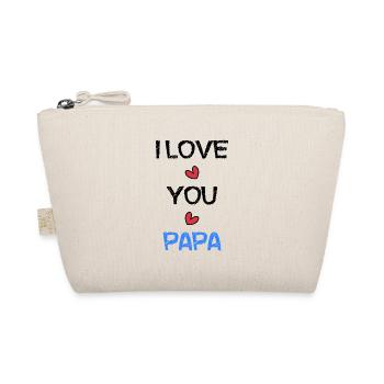 VATERTAG. ALLES GUTE ZUM GEBURTSTAG, PAPA. PAPA. ALLES GUTE ZUM GEBURTSTAG! - Bio-Täschchen - Natur - Vorne