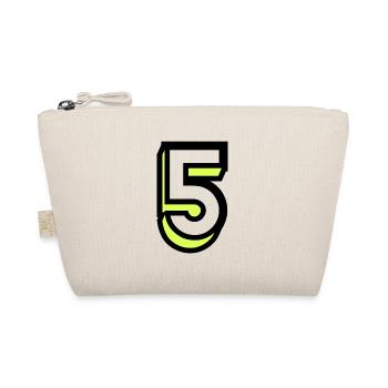 5 YEARS. 5TH ANNIVERSARY. BIRTHDAY 5 YEARS. 5 - Organic Pouch - nature - Front