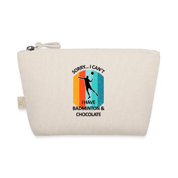 Badminton Badminton Badminton Player Chocolat - Trousse biologique - nature - Devant
