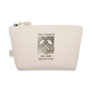 Stonemason Stone Sculptor Saying - Organic Pouch - nature - Front