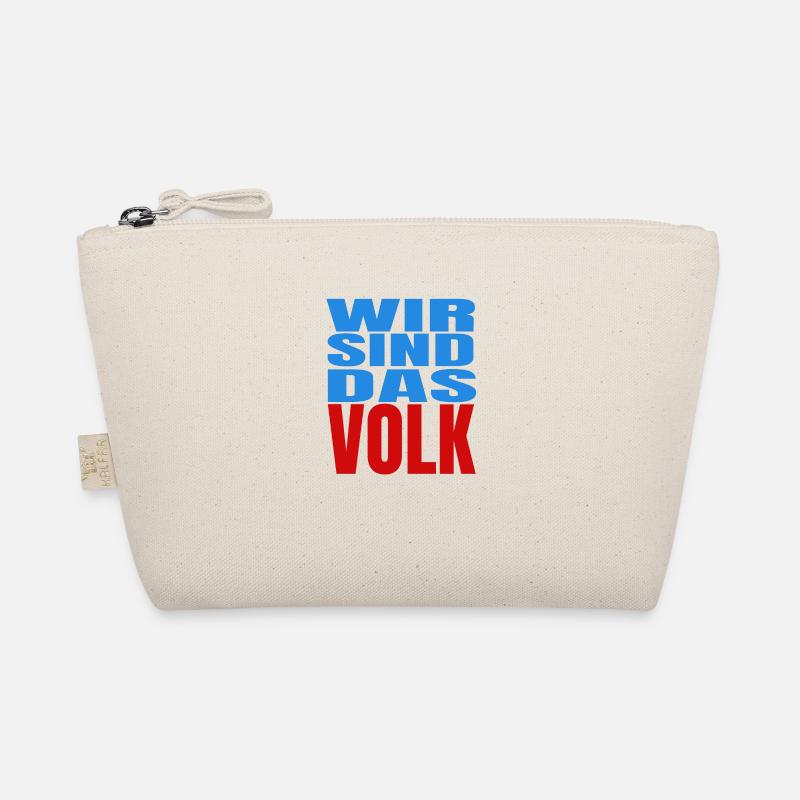 Wir sind das Volk - Bio-Täschchen - Natur
