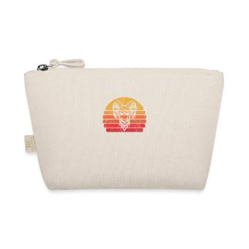 Ziege Bauernhof Retro Ziegenbock Gesschenk - Bio-Täschchen - Natur - Vorne