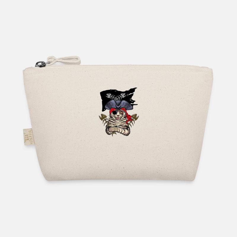 Cat Pirate Cat Pirate Pirate Gift Idea Organic Pouch