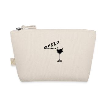 Freitag Wein Trinken Alkohol Spruch Geschenk Party - Bio-Täschchen - Natur - Vorne