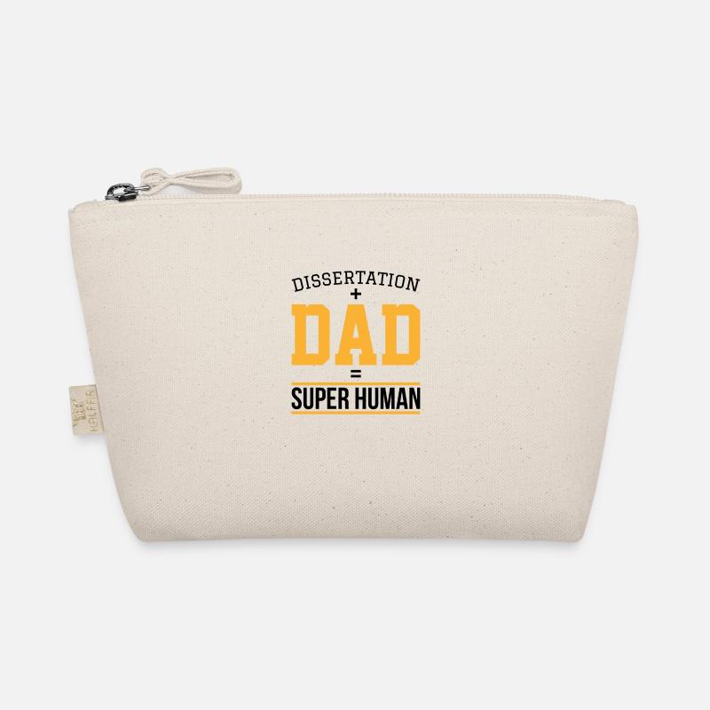 Dissertation dad Phd Student Geschenk Bio-Täschchen