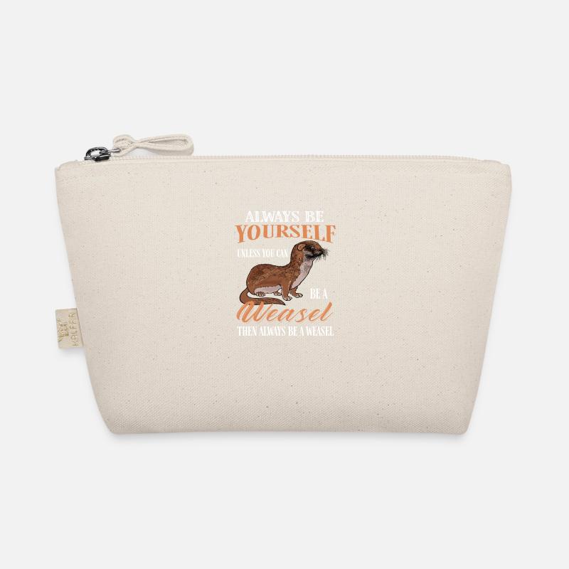 Weasel Ferret Beaver Forest Gift Idea Organic Pouch