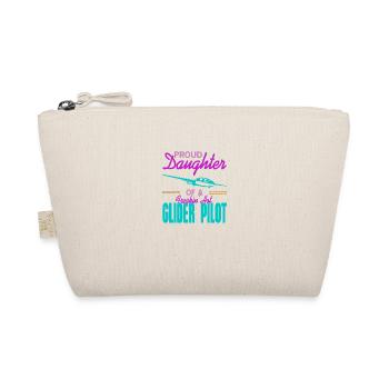 Gliding Glider pilots - Organic Pouch - nature - Front