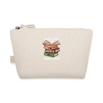 History History Teacher Lesson Gift - Organic Pouch - nature - Front