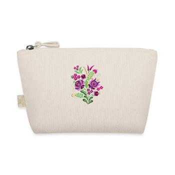 Hungarian flowers,flower heart,heart,ornaments,flowers - Organic Pouch - nature - Front