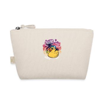 Duck Rubber Duck Rubber Ducks Gift Idea - Organic Pouch - nature - Front