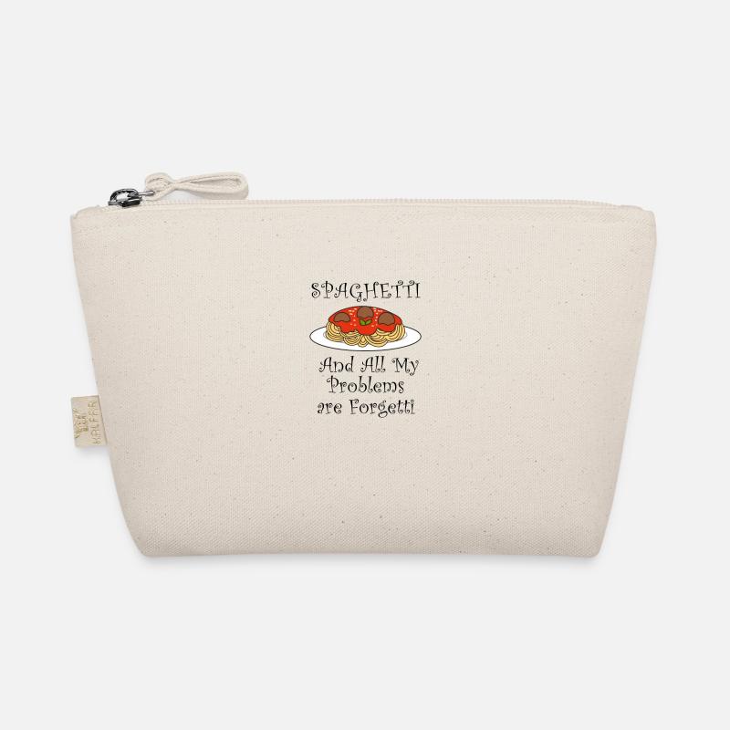 Noodles and Pasta Lover Spaghetti Forgetti Ironic Organic Pouch