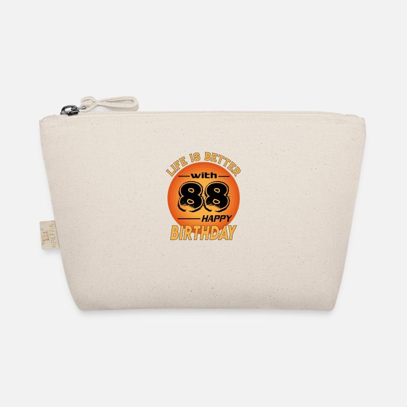 Happy Birthday Life is better with 88 Bio-Täschchen