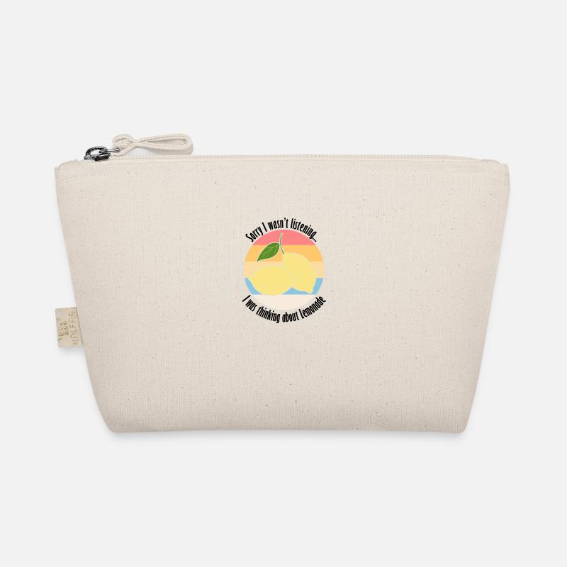 Thinking About Lemons Lemonade Ironic Saying Organic Pouch