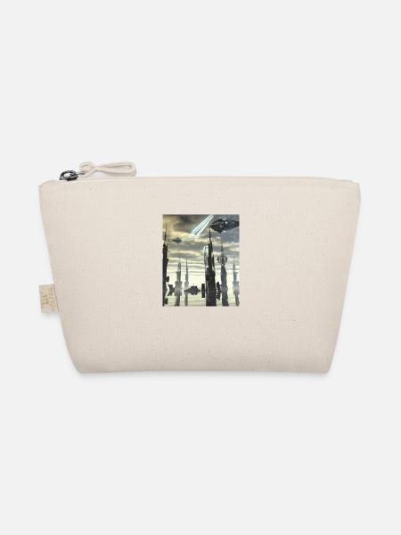 Fantasy Science Fiction City - Organic Pouch - nature - Front